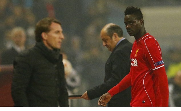 Mario Balotelli can't understand Rodgers decision to sub him out of the game